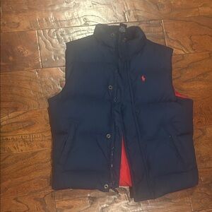 Polo by Ralph Lauren Kids Blue Puffer Vest